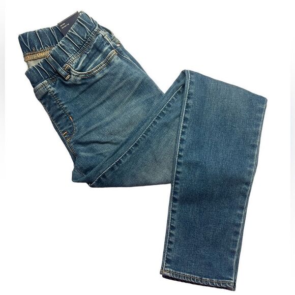 Gap Denim Mid Rise Skinny Leg Pull On Jeans Size 14 Regular NWT - Picture 1 of 7